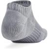imageUnder Armour Unisex Adult Training Cotton No Show Socks 3 Pairs035 Steel  White  Black