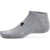 imageUnder Armour Unisex Adult Training Cotton No Show Socks 3 Pairs035 Steel  White  Black