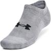 imageUnder Armour Unisex Adult Training Cotton No Show Socks 3 Pairs035 Steel  White  Black