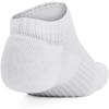 imageUnder Armour Unisex Adult Training Cotton No Show Socks 3 Pairs100 White  White  Black