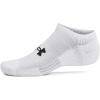 imageUnder Armour Unisex Adult Training Cotton No Show Socks 3 Pairs100 White  White  Black