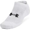 imageUnder Armour Unisex Adult Training Cotton No Show Socks 3 Pairs100 White  White  Black