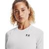 imageUnder Armour Womens HeatGear Compression LongSleeve TShirtWhite 100White