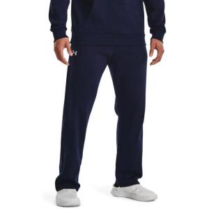 imageUnder Armour Mens Rival Fleece Pants410 Midnight Navy   White