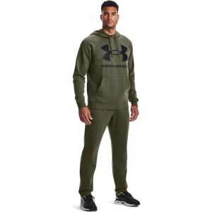 imageUnder Armour Mens Rival Fleece PantsMarine Od Green 390Onyx White
