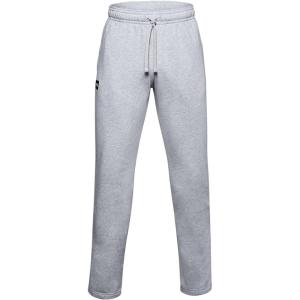 imageUnder Armour Mens Rival Fleece PantsMod Gray Light Heather 011Onyx White