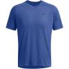 imageUnder Armour Mens Tech 20 VNeck ShortSleeve TShirt433 Tech Blue   Black