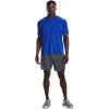 imageUnder Armour Mens Tech 20 VNeck ShortSleeve TShirt487 Versa Blue  Bauhaus Blue  Black