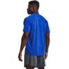 imageUnder Armour Mens Tech 20 VNeck ShortSleeve TShirt487 Versa Blue  Bauhaus Blue  Black