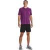 imageUnder Armour Mens Tech 20 VNeck ShortSleeve TShirt514 Rivalry  Strobe  Black
