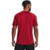 imageUnder Armour Mens Tech 20 VNeck ShortSleeve TShirt610 Stadium Red  Red  Black