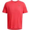 imageUnder Armour Mens Tech 20 VNeck ShortSleeve TShirt713 Racer Red   Black