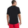imageUnder Armour Mens Tech 20 VNeck ShortSleeve TShirtBlack 001Graphite