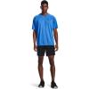 imageUnder Armour Mens Tech 20 VNeck ShortSleeve TShirtBrilliant Blue 787Academy Blue