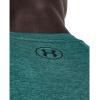 imageUnder Armour Mens Tech 20 VNeck ShortSleeve TShirtCerulean 452Black