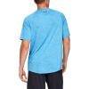 imageUnder Armour Mens Tech 20 VNeck ShortSleeve TShirtEther Blue 452Academy Blue