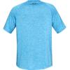 imageUnder Armour Mens Tech 20 VNeck ShortSleeve TShirtEther Blue 452Academy Blue