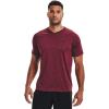 imageUnder Armour Mens Tech 20 VNeck ShortSleeve TShirtLeague Red 626Black