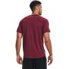 imageUnder Armour Mens Tech 20 VNeck ShortSleeve TShirtLeague Red 626Black