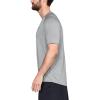 imageUnder Armour Mens Tech 20 VNeck ShortSleeve TShirtMod Gray