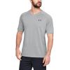 imageUnder Armour Mens Tech 20 VNeck ShortSleeve TShirtMod Gray