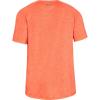imageUnder Armour Mens Tech 20 VNeck ShortSleeve TShirtOrange Glitch 882Pitch Gray