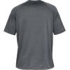 imageUnder Armour Mens Tech 20 VNeck ShortSleeve TShirtPitch Gray