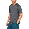 imageUnder Armour Mens Tech 20 VNeck ShortSleeve TShirtPitch Gray
