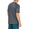 imageUnder Armour Mens Tech 20 VNeck ShortSleeve TShirtPitch Gray
