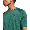 imageUnder Armour Mens Tech 20 VNeck ShortSleeve TShirtSaxon Green 386Black