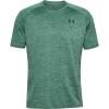 imageUnder Armour Mens Tech 20 VNeck ShortSleeve TShirtSaxon Green 386Black