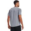 imageUnder Armour Mens Tech 20 VNeck ShortSleeve TShirtSteel 035Black