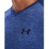 imageUnder Armour Mens Tech 20 VNeck ShortSleeve TShirtTech Blue 432White