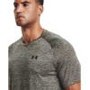 imageUnder Armour Mens Tech 20 VNeck ShortSleeve TShirtVictory Green 369Black