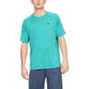 imageUnder Armour Mens Tech 20 VNeck ShortSleeve TShirtTeal Rush