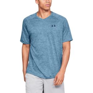 imageUnder Armour Mens Tech 20 VNeck ShortSleeve TShirtThunder