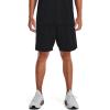 imageUnder Armour Mens AcademySteel UA Woven Graphic Modern Low Rise MultiSport Short003 Black   Versa Blue