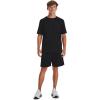imageUnder Armour Mens AcademySteel UA Woven Graphic Modern Low Rise MultiSport Short003 Black   Versa Blue