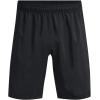 imageUnder Armour Mens AcademySteel UA Woven Graphic Modern Low Rise MultiSport Short003 Black   Versa Blue