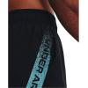 imageUnder Armour Mens AcademySteel UA Woven Graphic Modern Low Rise MultiSport Short005 Black   Glacier Blue