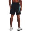 imageUnder Armour Mens AcademySteel UA Woven Graphic Modern Low Rise MultiSport Short005 Black   Glacier Blue