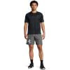 imageUnder Armour Mens AcademySteel UA Woven Graphic Modern Low Rise MultiSport Short025 Castlerock   White