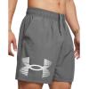 imageUnder Armour Mens AcademySteel UA Woven Graphic Modern Low Rise MultiSport Short025 Castlerock   White
