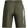 imageUnder Armour Mens AcademySteel UA Woven Graphic Modern Low Rise MultiSport Short390 Marine Od Green   White