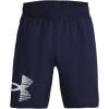 imageUnder Armour Mens AcademySteel UA Woven Graphic Modern Low Rise MultiSport Short410 Midnight Navy   White