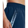 imageUnder Armour Mens AcademySteel UA Woven Graphic Modern Low Rise MultiSport Short426 Varsity Blue   Blizzard