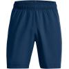imageUnder Armour Mens AcademySteel UA Woven Graphic Modern Low Rise MultiSport Short426 Varsity Blue   Blizzard