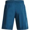 imageUnder Armour Mens AcademySteel UA Woven Graphic Modern Low Rise MultiSport Short437 Petrol Blue   Capri