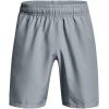 imageUnder Armour Mens AcademySteel UA Woven Graphic Modern Low Rise MultiSport Short465 Harbor Blue   Lime Surge