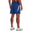 imageUnder Armour Mens AcademySteel UA Woven Graphic Modern Low Rise MultiSport Short471 Blue Mirage   White